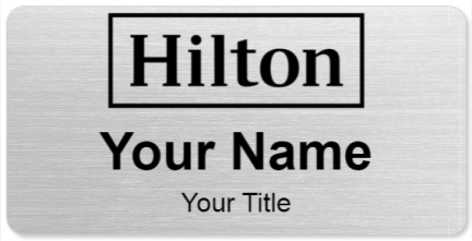 Custom name badges for Hilton Worldwide