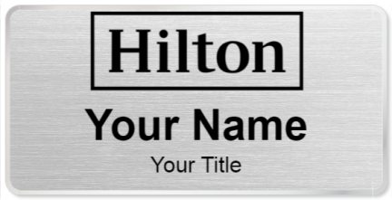 Custom name badges for Hilton Worldwide