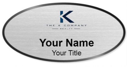 Custom name badges for K Company Realty