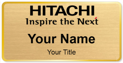 Custom name badges for Hitachi Vantara