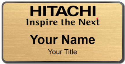 Custom name badges for Hitachi Vantara