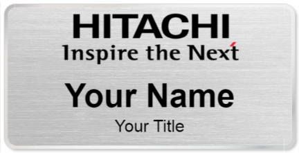 Custom name badges for Hitachi Vantara