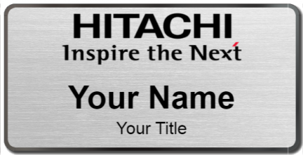 Custom name badges for Hitachi Vantara