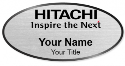 Custom name badges for Hitachi Vantara