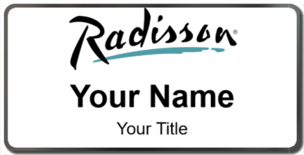 Custom name badges for Radisson