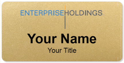 Custom name badges for Enterprise Holdings