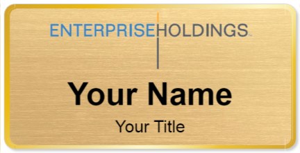 Custom name badges for Enterprise Holdings