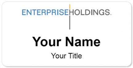 Custom name badges for Enterprise Holdings