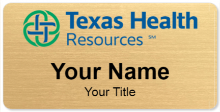 Custom name badges for Texas Health Resources