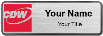 Custom name badges for CDW