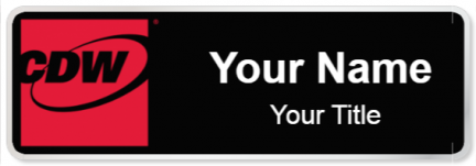 Custom name badges for CDW