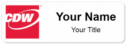 Custom name badges for CDW