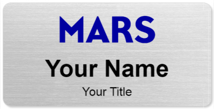 Custom name badges for Mars Inc