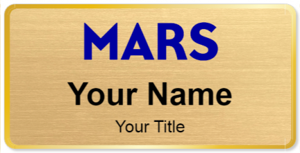 Custom name badges for Mars Inc