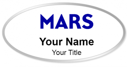Custom name badges for Mars Inc