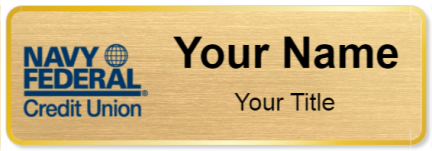 Custom name badges for Navy Federal Credit Union