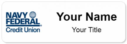 Custom name badges for Navy Federal Credit Union