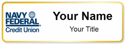 Custom name badges for Navy Federal Credit Union