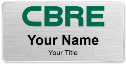 Custom name badges for CBRE Group Inc