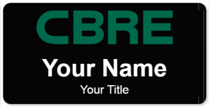 Custom name badges for CBRE Group Inc