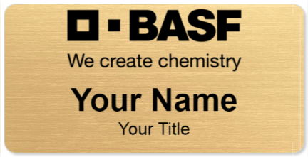 Custom name badges for BASF