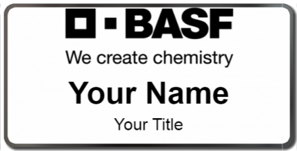 Custom name badges for BASF