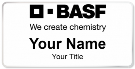 Custom name badges for BASF