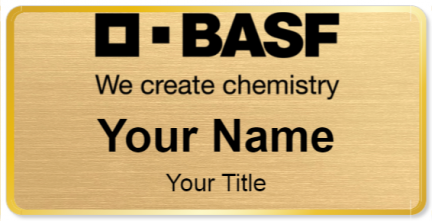 Custom name badges for BASF