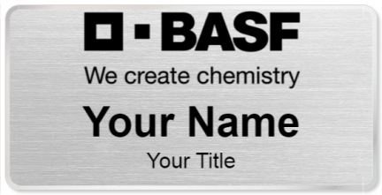 Custom name badges for BASF