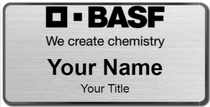 Custom name badges for BASF