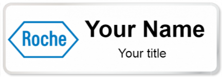 Custom name badges for Roche Diagnostics