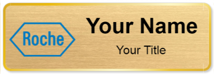 Custom name badges for Roche Diagnostics