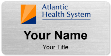 Custom name badges for Atlantic Health System