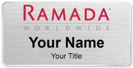 Custom name badges for Ramada Worldwide