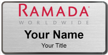 Custom name badges for Ramada Worldwide