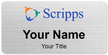 Custom name badges for Scripps Health