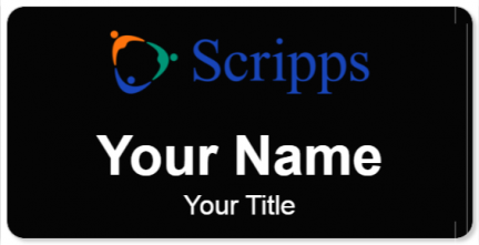 Custom name badges for Scripps Health
