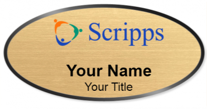 Custom name badges for Scripps Health
