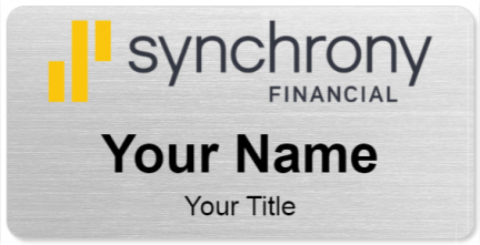 Custom name badges for Synchrony Financial