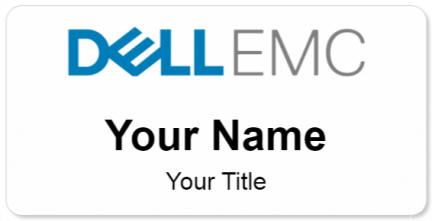 Custom name badges for Dell EMC