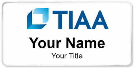 Custom name badges for TIAA