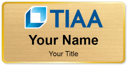 Custom name badges for TIAA