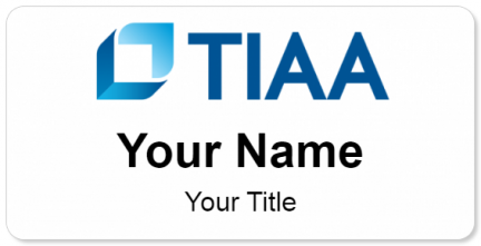 Custom name badges for TIAA