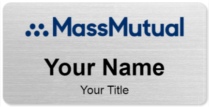 Custom name badges for Massachusetts Mutual Life Insurance
