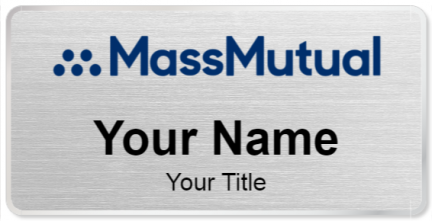 Custom name badges for Massachusetts Mutual Life Insurance