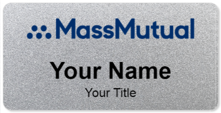Custom name badges for Massachusetts Mutual Life Insurance