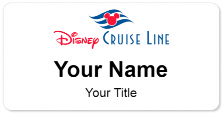 Custom name badges for Disney Cruise Line