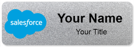 Custom name badges for Sales Force