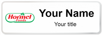 Custom name badges for Hormel Foods Corp