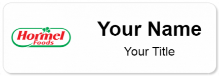 Custom name badges for Hormel Foods Corp